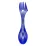 Ложка-вилка TRAMP пластиковая UTRC-069-blue - Robinzon.ua