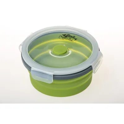 Контейнер TRAMP складаний силіконовий з кришкою защіпкою 800мл UTRC-087 , Помаранчевий - Robinzon.ua