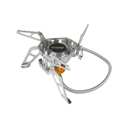 Пальник газовий зі шлангом, п'єзопідпалом та вітрозахистом Tramp UTRG-046 - Robinzon.ua