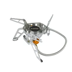 Пальник газовий зі шлангом, п'єзопідпалом та вітрозахистом Tramp UTRG-046 - Robinzon.ua