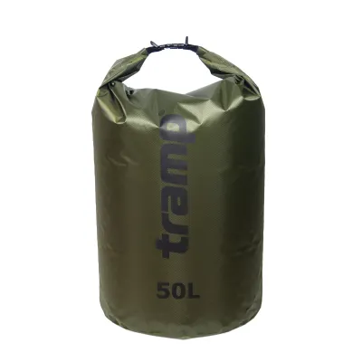 Гермомешок Tramp PVC Diamond RipStop оливковый 50л - Robinzon.ua
