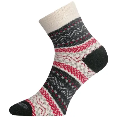 Термоноски Треккинговые Lasting HMC 083 XL White/Red (HMC-083XL) - Robinzon.ua