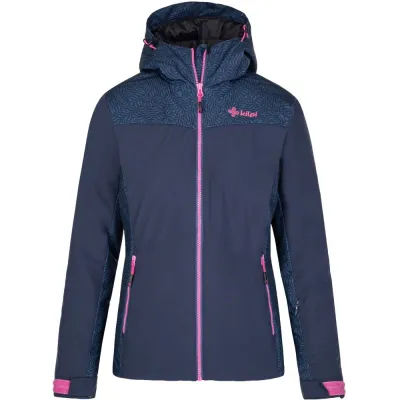 Гірськолижна жіноча мембранна куртка Kilpi FLIP-W, dark blue, 40 (SL0113KIDBL40) - Robinzon.ua