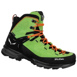 Полуботинки мужские Salewa MTN Trainer 2 Mid GTX 45 - зеленый с мембраной Gore-Tex®, треккинговые - 013.001.5491 - Robinzon.ua
