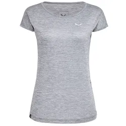 Жіноча футболка Salewa Puez Melange Dry W S/S Tee, gray, 46/40 (265380538) - Robinzon.ua
