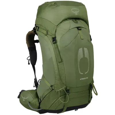 Рюкзак Osprey Atmos AG 50, Mythical Green, S/M (009.2795) - 2022 - Robinzon.ua