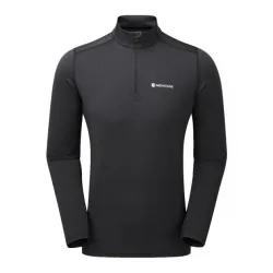 Кофта мужская Montane Dart Thermo Zip Neck, Black, M (5056237064037) - Robinzon.ua