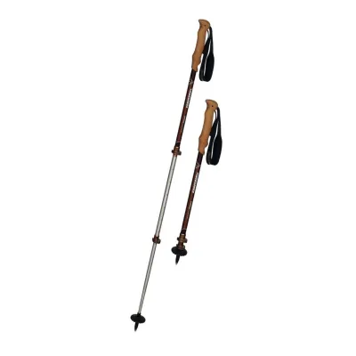 Трекінгові палиці Komperdell Peakmaster PL Cork, Brown, 69-140 см (9008687351850) - Robinzon.ua