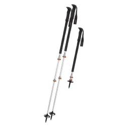 Трекінгові палиці Komperdell Titanal Exp Pro, Silver/Orange, 65-140 см (9008687368087) - Robinzon.ua