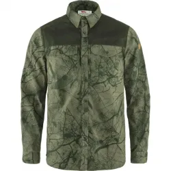 Сорочка чоловіча Fjallraven Varmland G-1000 Shirt M, Green Camo/Deep Forest, M (7323450642730) - Robinzon.ua
