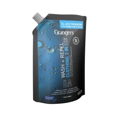 Средство для стирки мембранной одежды и пропитки Grangers Clothing 2in1Wash & Repel, 1 л (GRF212) - Robinzon.ua