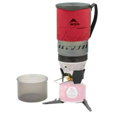 Система для приг.пищи MSR WindBurner 1.0L StoveSystem Красный - Robinzon.ua