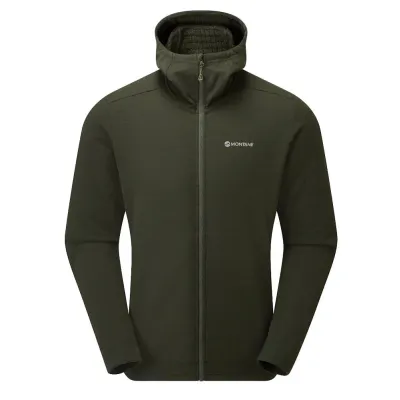 Чоловіча флісова толстовка Montane Protium XT Hoodie, Oak Green, S (5056237090890) - Robinzon.ua