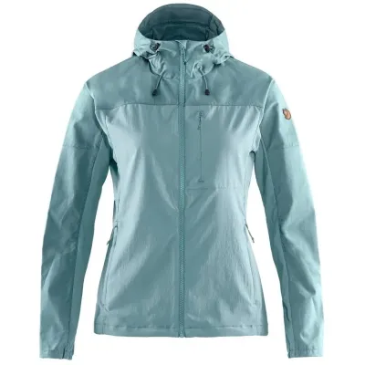 Жіноча трекінгова вітровка Fjallraven Abisko Midsummer Jacket W, Mineral Blue/Clay Blue, M (7323450601379) - Robinzon.ua