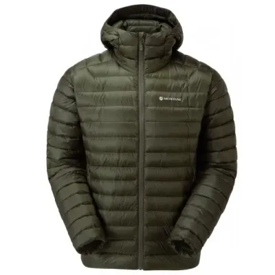 Городской мужской легкий пуховик Montane Anti-Freeze Hoodie, Oak Green, XL (5056237087364) - Robinzon.ua