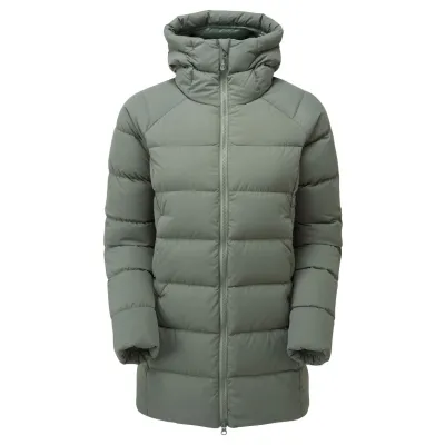 Міський жіночий зимовий пуховик Montane Female Tundra Hoodie, Eucalyptus, XS/8/34 (5056237085865) - Robinzon.ua