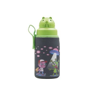 Бутылка для воды LAKEN Tritan OBY Bottle 0,45L + NP Cover Ovni OBYFOV - Robinzon.ua