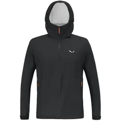 Мембранна чоловіча куртка для трекінгу Salewa Puez Aqua 4 2.5L PTX Jacket M, Black Out, 48/M (28615/0910 48/M) - Robinzon.ua