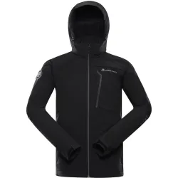 Чоловіча куртка Soft Shell Alpine Pro HOOR, black, M (007.018.0105) - Robinzon.ua