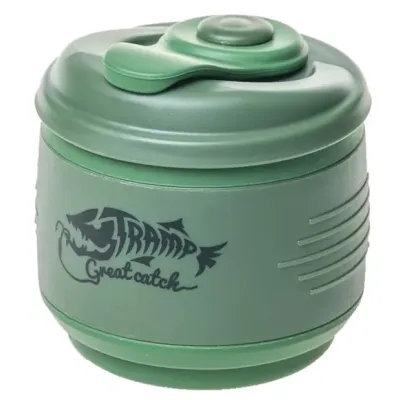 Кружка складная TRAMP силиконовая с крышкой 350мл UTRC-082, Зеленый - Robinzon.ua