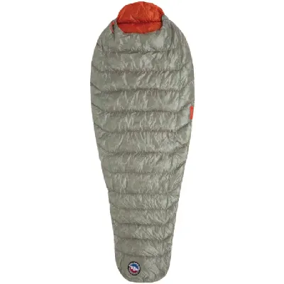 Спальный мешок Big Agnes Pluton UL 40° Left Gray/pumpkin - Robinzon.ua
