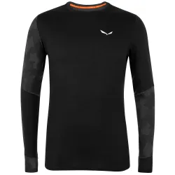 Термофутболка чоловіча Salewa Cristallo Warm AMR M L/S Tee, Black, 50/L (28205/0910 50/L) - Robinzon.ua