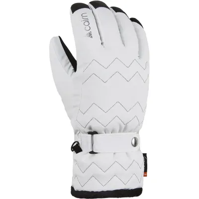 Рукавички жіночі Cairn Abyss 2 W, white zigzag, 6 (0494405-401-6) - Robinzon.ua