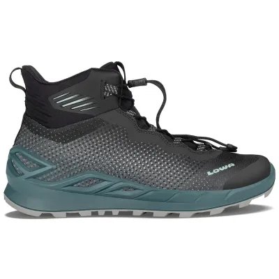 Черевики жіночі LOWA Merger GTX MID W 39 - синій з мембраною Gore-Tex®, мультифункціональні - 320432-7442-39.0 - Robinzon.ua