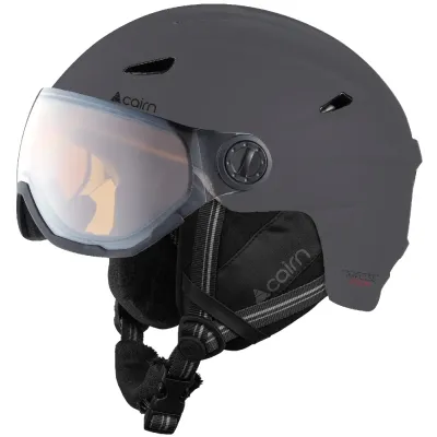Шолом гірськолижний Cairn Impulse Visor Photochromic, anthracite grey, 57-58 (0605438-17-57-58) - Robinzon.ua