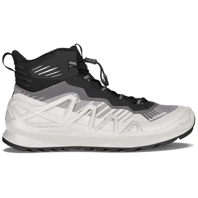 Ботинки мужские LOWA Merger GTX MID 44 - черный/белый с мембраной Gore-Tex®, мультифункциональные - 310430-0199-44.0 - Robinzon.ua