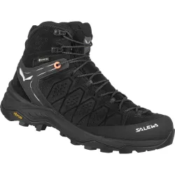 Ботинки женские Salewa Alp Trainer 2 Mid GTX 41 - черный с мембраной Gore-Tex®, треккинговые - 013.001.5043 Ботинки женские Salewa Alp Trainer 2 Mid GTX 41 - черный с мембраной Gore-Tex®, треккинговые - 013.001.5043 - Robinzon.ua