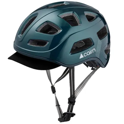 Cairn велошлем Quartz LED USB shiny pine 52-58 - Robinzon.ua