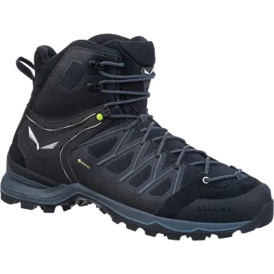 Черевики чоловічі Salewa MTN TRAINER LITE MID GTX 46.5 - чорний, трекінгові - 013.001.4373 - Robinzon.ua