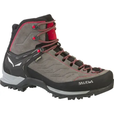 Ботинки мужские Salewa MTN Trainer Mid GTX 42 - серый/красный, треккинговые - 013.001.1590 - Robinzon.ua
