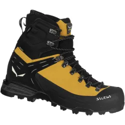 Ботинки мужские Salewa Ortles ASCENT MID GTX 45 - желтый/черный, для скалолазания - 013.001.6156 - Robinzon.ua