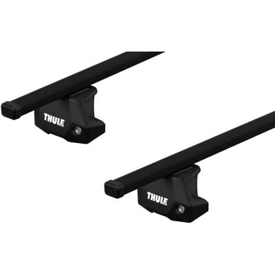 Багажник в штатные места Thule Squarebar Evo для Volkswagen Caddy (mkIII) 2003-2020 (TH 7122-7107-7008) - Robinzon.ua