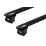 Багажник в штатные места Thule Wingbar Evo Rapid Black для Hyundai i30 (mkI)(хетчбэк) 2007-2012; Kia Ceed (mkI)(хетчбэк) 2006-2012 (TH 7112B-753-3061) - Robinzon.ua