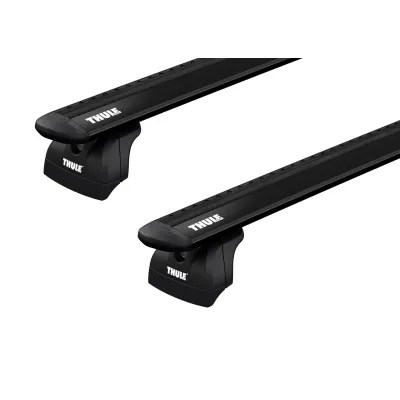 Багажник в штатные места у рейлінгах Thule Wingbar Evo Rapid Black для Hyundai Santa Fe (mkII) 2006-2012; Daihatsu Terios (mkI) 1997-2005 (TH 7111B-753-3024) - Robinzon.ua