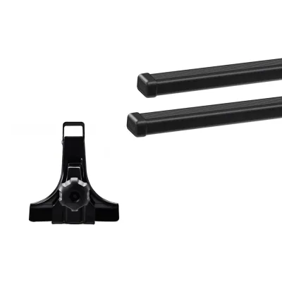 Багажник на водоотвод (15см) Thule Squarebar Evo для Lada 2108; 2109; 21099; 2115 (mkI) 1984-2014 (TH 7121-951) - Robinzon.ua