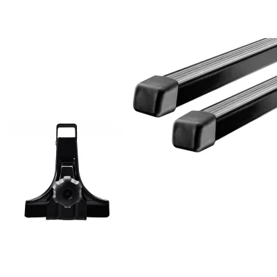 Багажник на водоотвод (15см) Thule Squarebar для Ford Transit/Tourneo (mkIII) 2000-2014 (TH 766-951) - Robinzon.ua