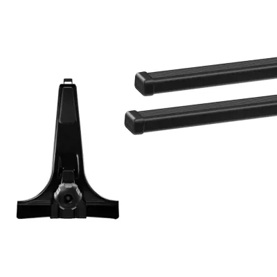 Багажник на водоотвод (28см) Thule Squarebar Evo для Land Rover Defender (mkI) 1983-2015 (TH 7125-9531) - Robinzon.ua