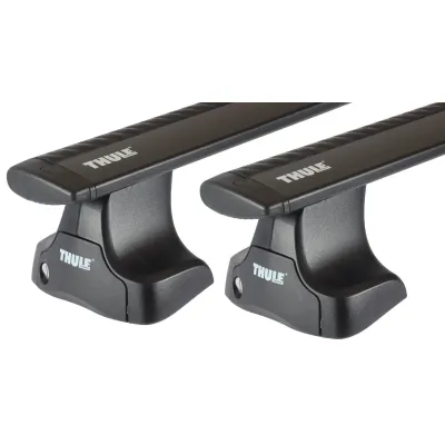 Багажник на гладкую крышу Thule Wingbar Black для Renault Clio (mkII) 1998-2012 / Symbol (mkI-mkII) 1999-2013 (TH 960B-754-1119) - Robinzon.ua