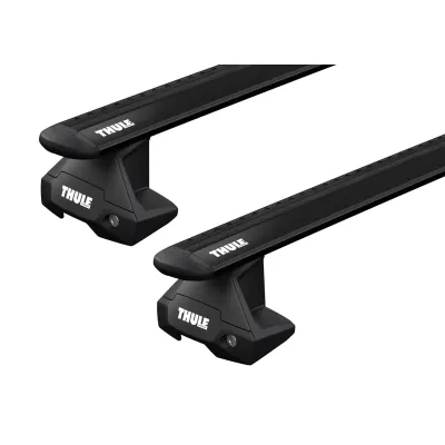 Багажник на гладкую крышу Thule Wingbar Evo Black для Hyundai Santa Fe (mkIII) 2012-2018 (TH 7114B-7105-5059) - Robinzon.ua