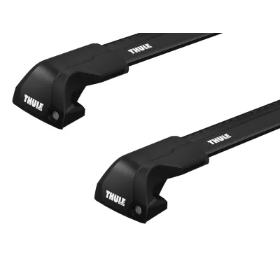 Багажник на интегрированные рейлинги Thule Edge Wingbar Black для Audi A3/S3/RS3 (mkIII)(5-дв.) 2012-2020 (TH 7214B-7213B-7206-6041) - Robinzon.ua