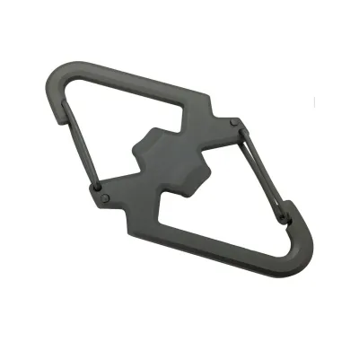 Брелок MUNKEES SS Carabiner with Bottle Opener Малиново-красный - Robinzon.ua