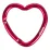 Карабин Salewa Heart Carabiner. Red - Robinzon.ua