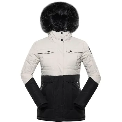 Городская женская мембранная куртка Alpine Pro EGYPA, Beige/Black, L (LJCB592128 L) - Robinzon.ua