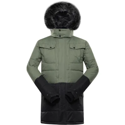 Міська чоловіча мембранна куртка Alpine Pro EGYP, Green/Black, L (MJCB625587 L) - Robinzon.ua