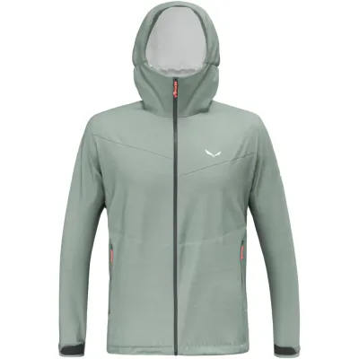 Мембранная мужская куртка для трекинга Salewa Puez Aqua 4 2.5L PTX Jacket M, Green Shadow, 48/M (28615/5131 48/M) - Robinzon.ua