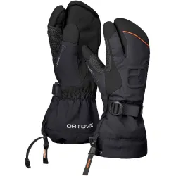 Перчатки мужские Ortovox MERINO FREERIDE 3 FINGER GLOVE M, black raven, S (5662000029) - Robinzon.ua